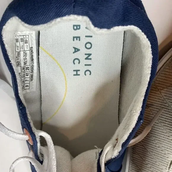 Vionic Beach Stinson Navy Blue Sneakers - Picture 10 of 10